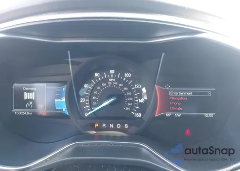 2016 Ford Fusion Se из США, поврежденный, VIN 1FA6P0H76G5114417